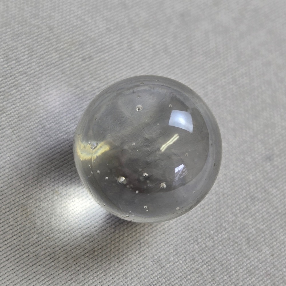 210 Clear Game Marbles With Bubbles, 1 lb 14 oz - Picture 11 of 12